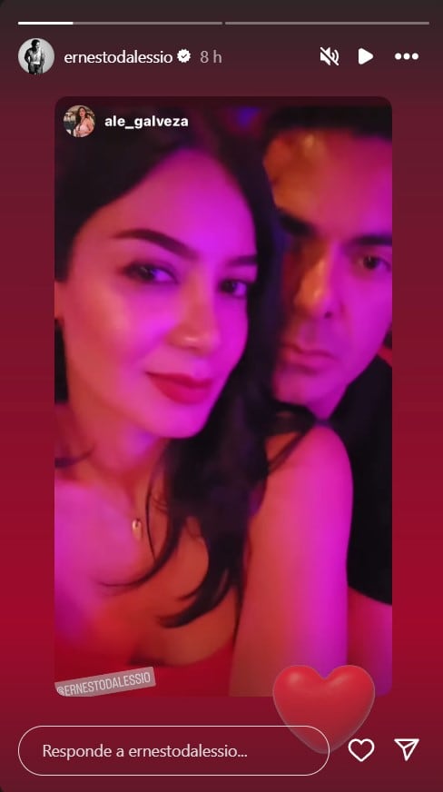 Alejandra Gálvez y Ernesto D’Alessio