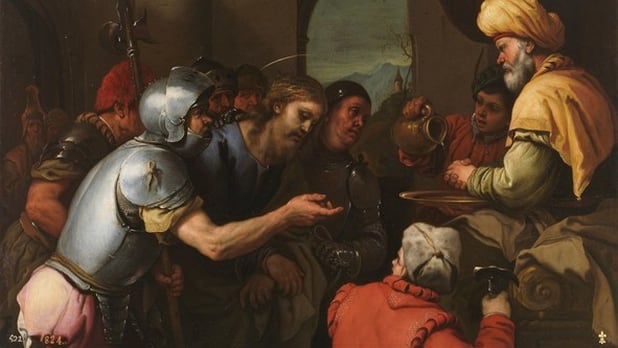 Jesús en casa de Pilato