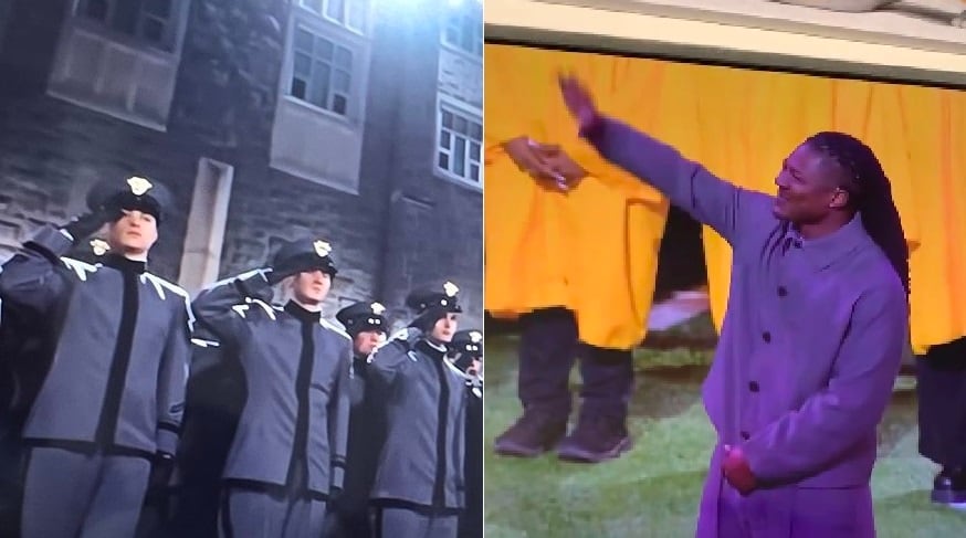 ¿Nazis en el Super Bowl 2025? Comparan uniforme de cadetes de Estados Unidos y el saludo de Elon Musk vuelve a resurgir