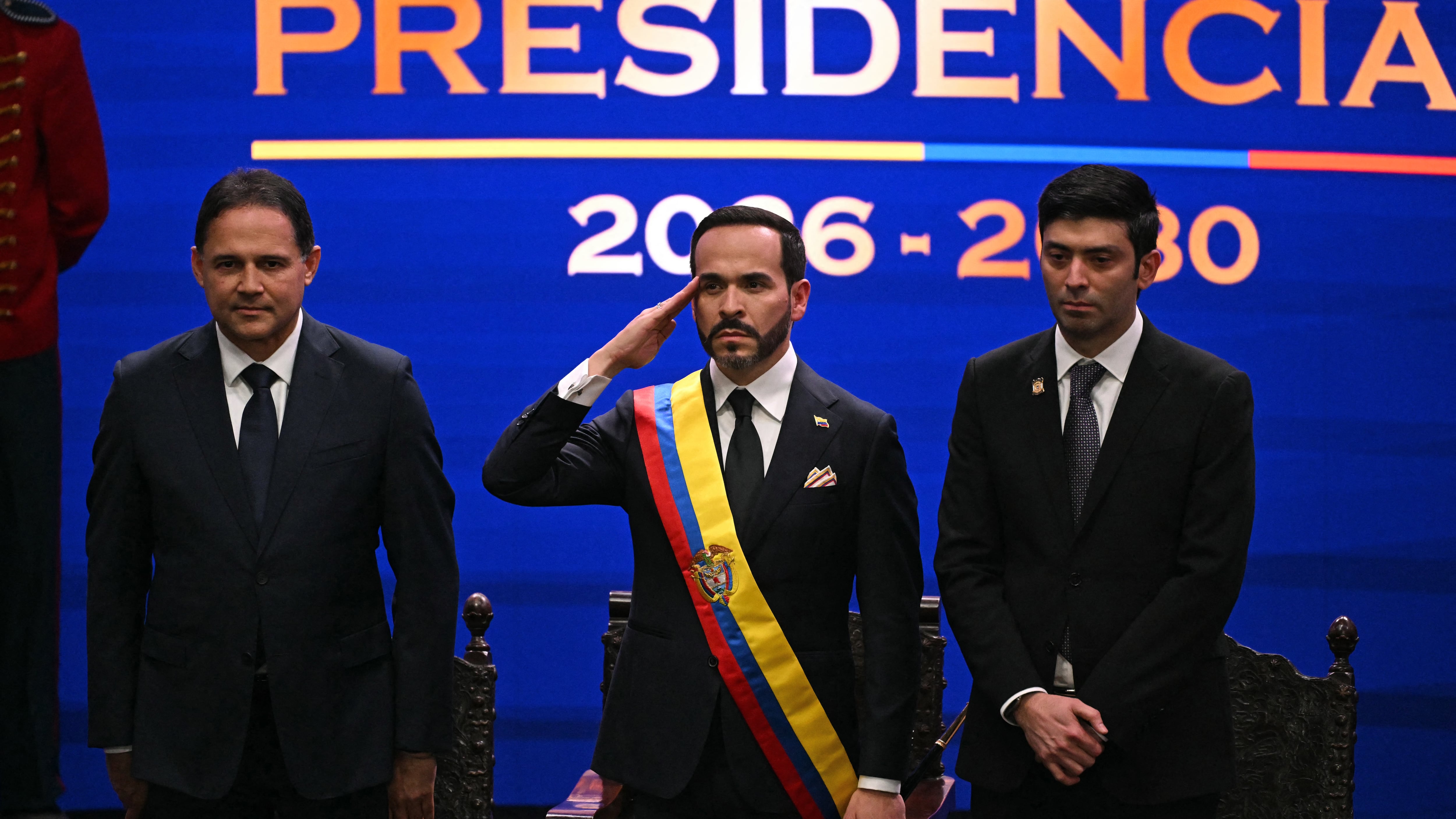 Así fue la toma de protesta de Abelardo de la Espriella como presidente de Colombia