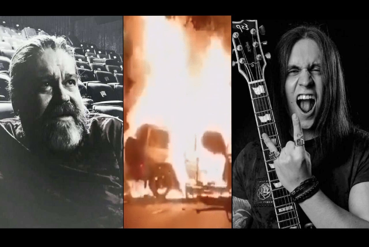 Pablo Jiménez y su hijo, el vocalista de Cerberus