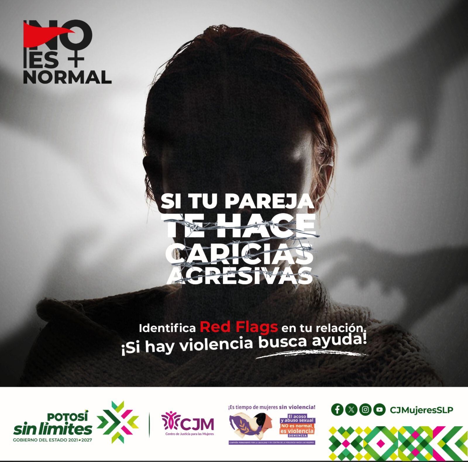 “No es Normal”: CJM impulsa campaña para prevenir la violencia de género.