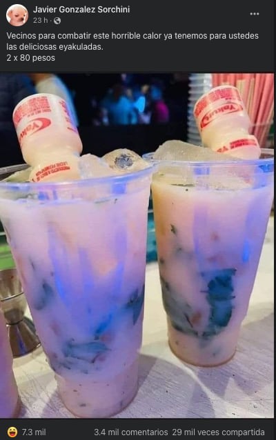 En Jalisco se venden micheladas de Yakult