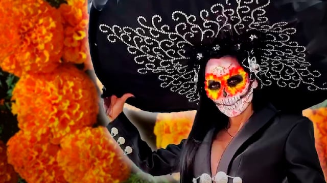 Maribel Guardia se convierte en una imponente Catrina para el Día de Muertos