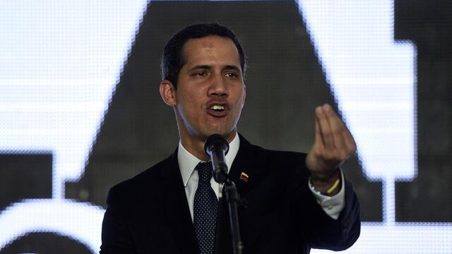 Juan Guaidó, autoproclamado presidente interino de Venezuela