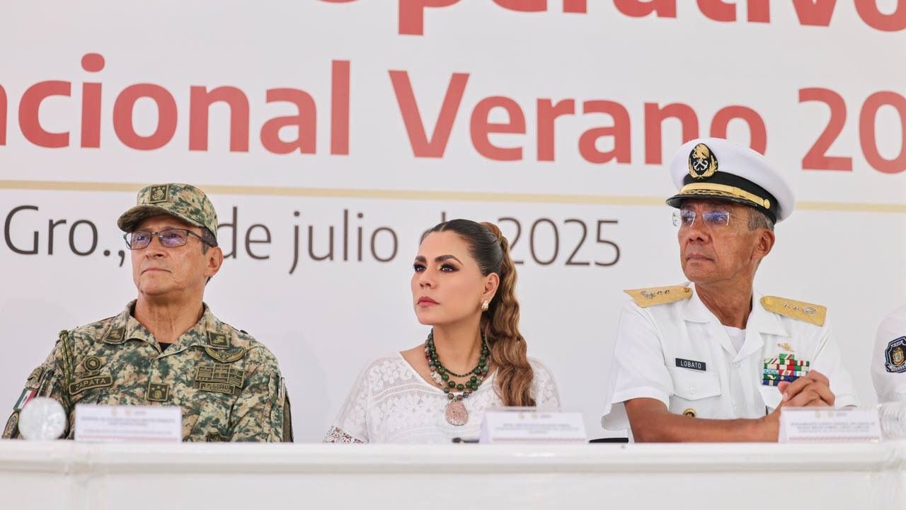 Evelyn Salgado da banderazo al operativo de vacaciones de verano 2025