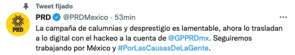 Tuit PRD nacional