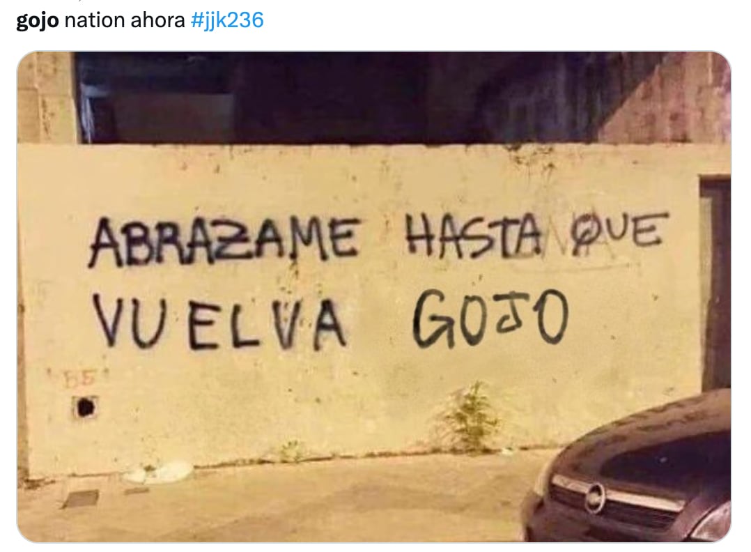 Reacciones a la muerte de Gojo en Jujutsu Kaisen