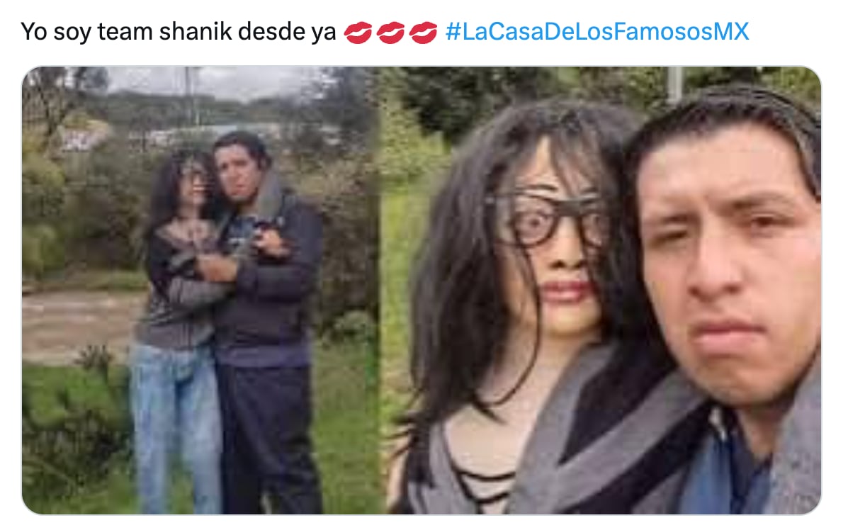 Meme de Shanik Berman en La Casa de los Famosos México 2024