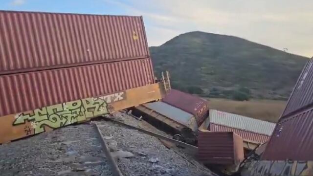 Jalisco: descarriló tren de carga en Zapotiltic, estas fueron las afectaciones