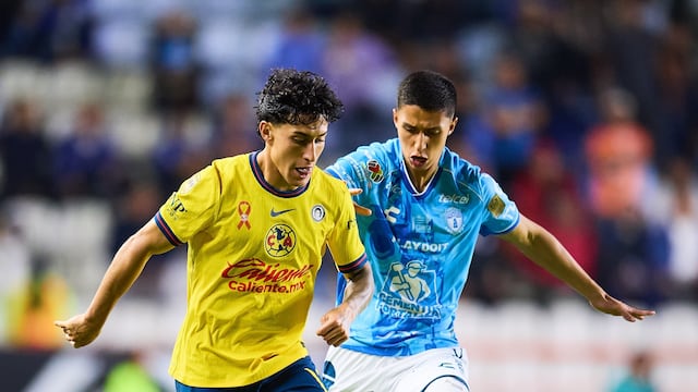 Alejandro Zendejas y Jorge Berlanga en el Pachuca vs América.
