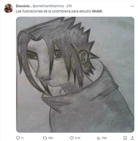 Memes de Geraldine Fernández, diseñadora que no trabajó para Studio Ghibli en El niño y la garza