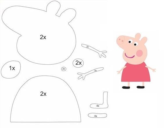 Peppa Pig, piñata