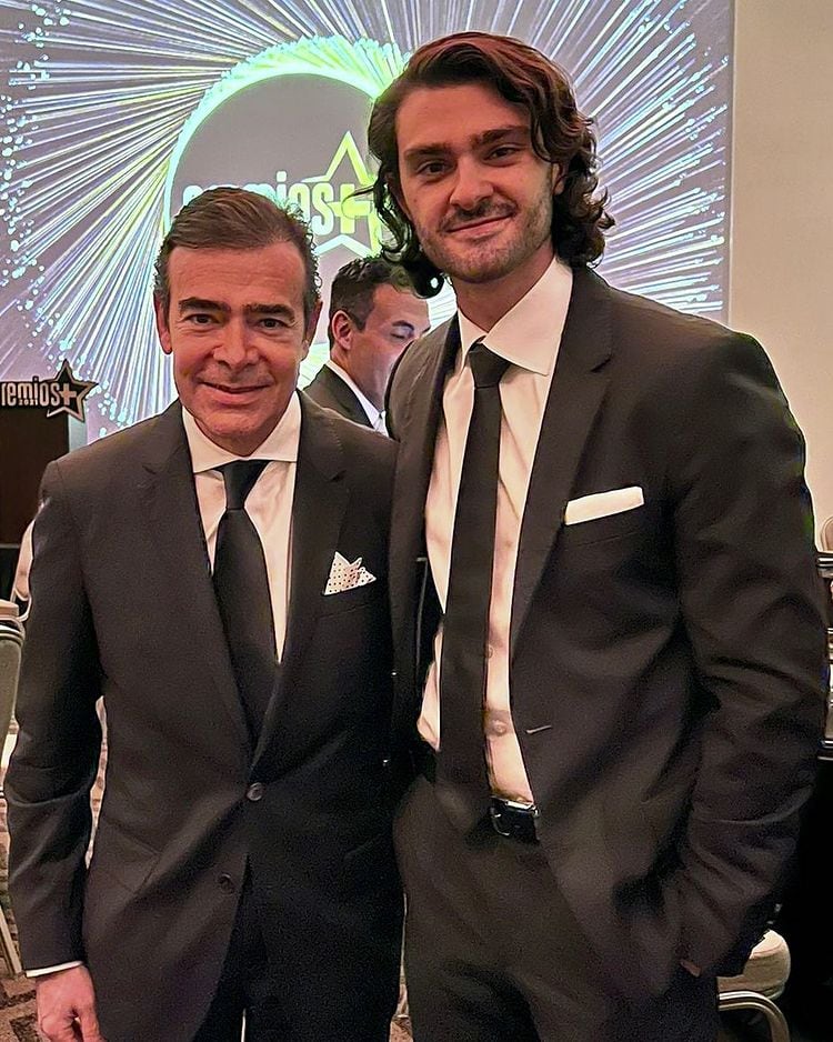 Toño Mauri y su hijo Antonio Mauri.