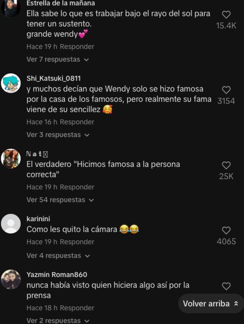 Wendy Guevara le invita refrescos a los reporteros y es aplaudida en redes
