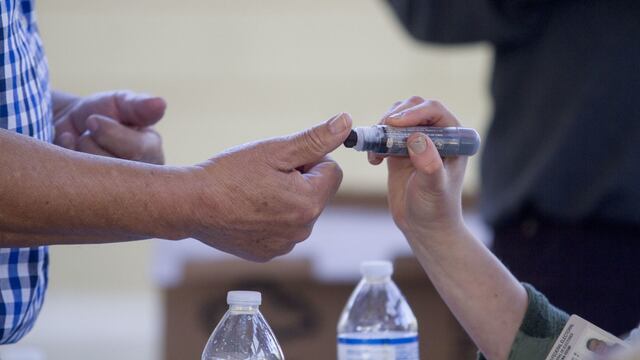 Proceso de votación en casilla