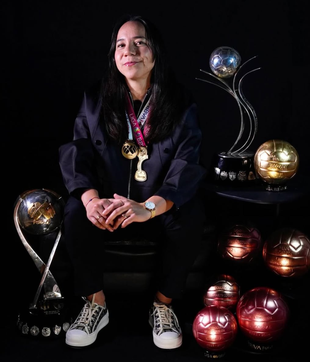 Charlyn Corral es una de las máximas goleadoras a nivel mundial