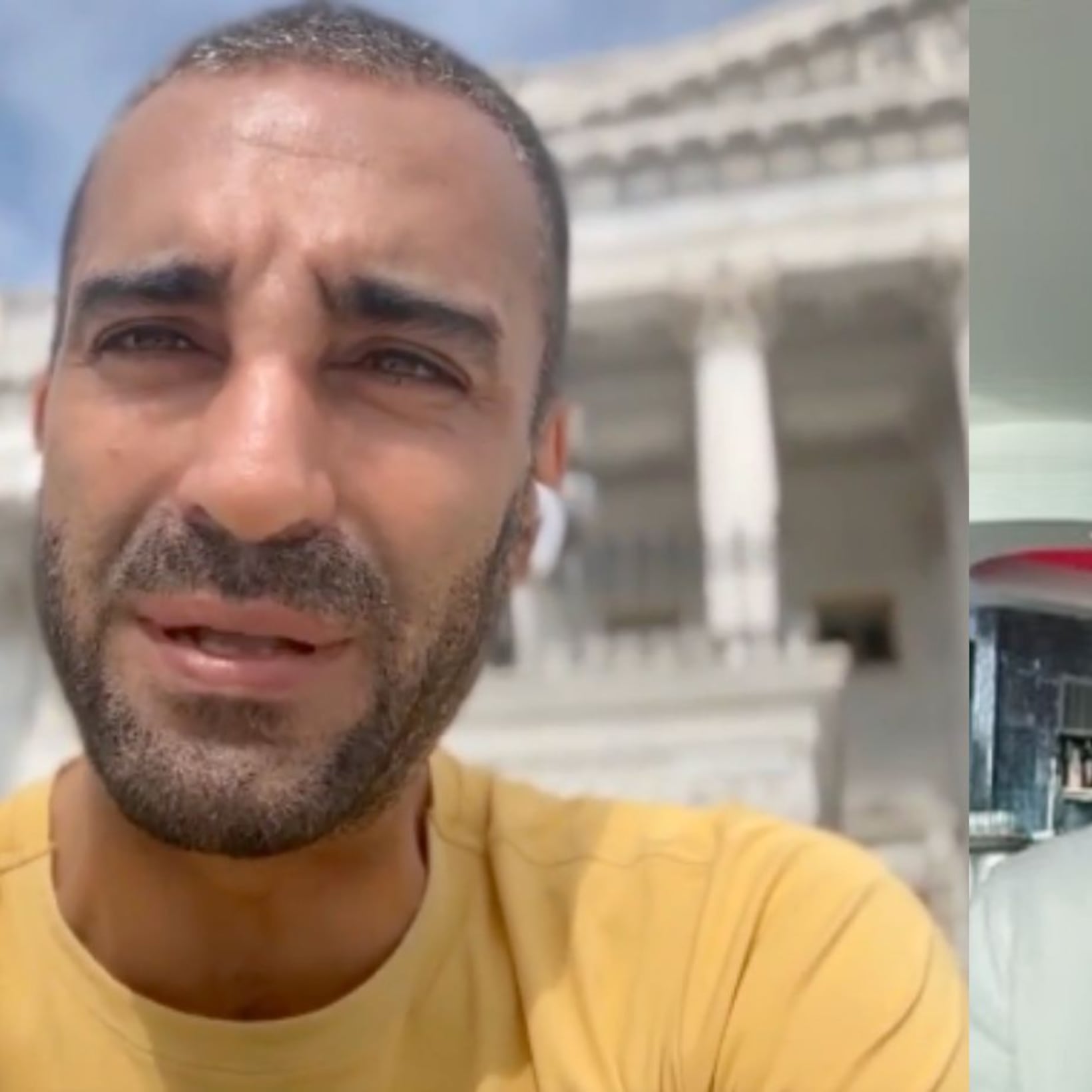 ¿Pantalla verde? El video de Simón Levy en el Capitolio que divide opiniones