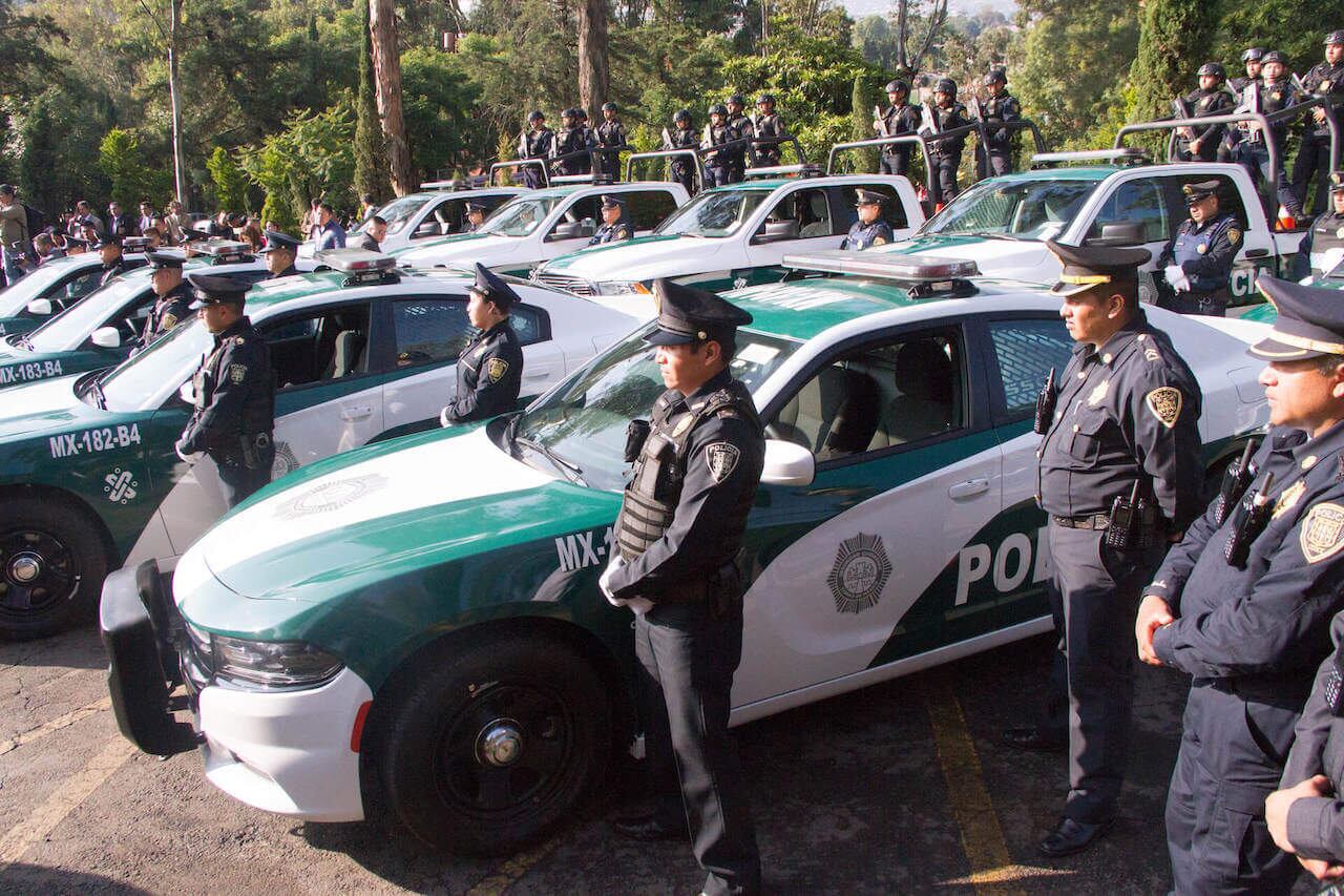 Policías de la Ciudad de México.