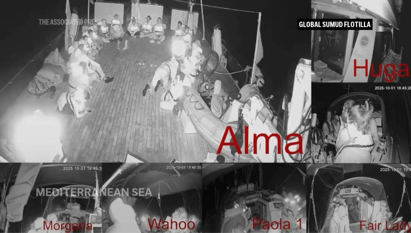 Israel detienen flotilla con ayuda para Gaza