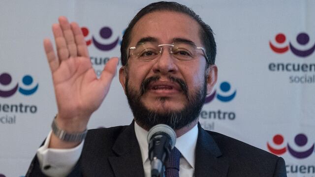 Hugo Eric Flores, dirigente nacional del PES