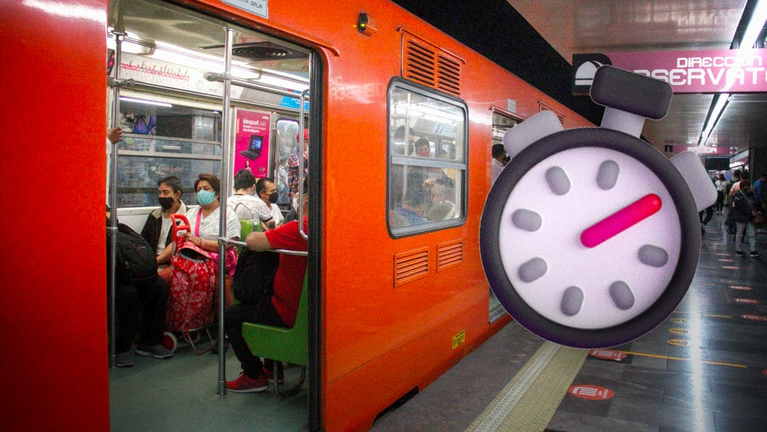Avance en el metro será lento