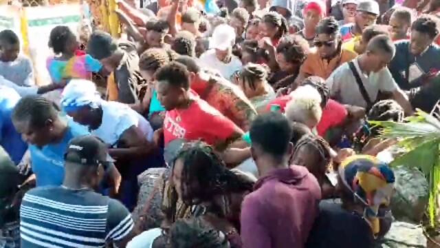 Migrantes en Tapachula, Chiapas