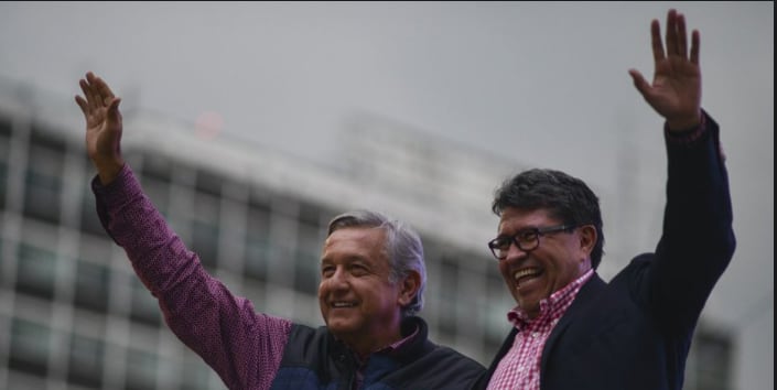 Ricardo Monreal y AMLO