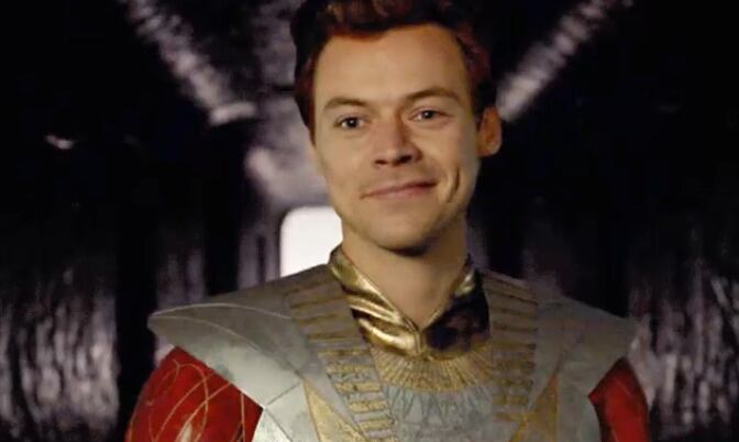 Harry Styles como Eros