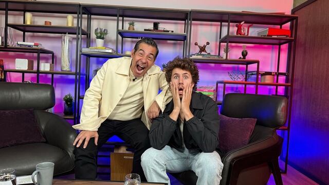 Juanpa Zurita en la entrevista con Yordi Rosado