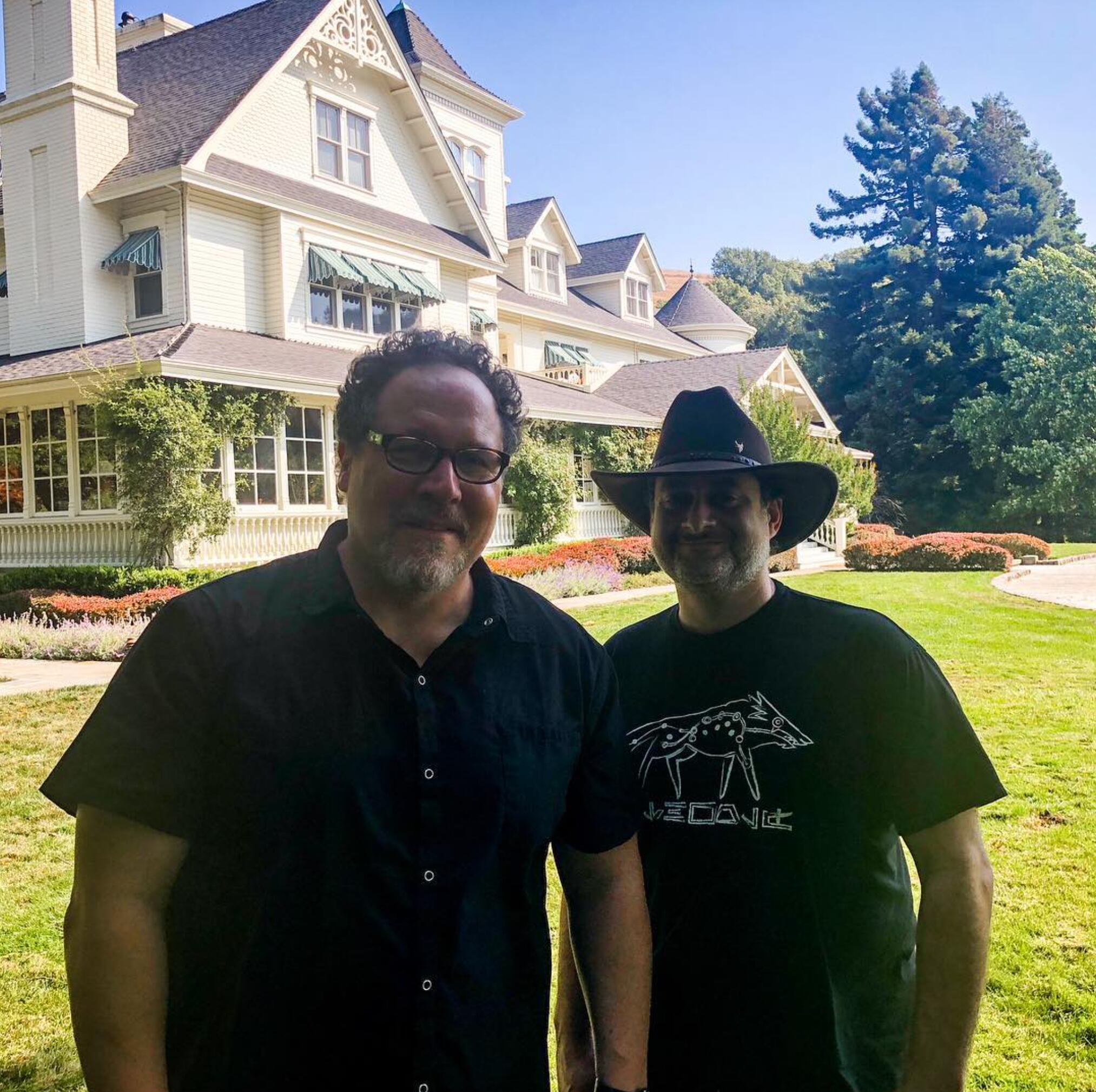 Dave Filoni y Jon Favreau