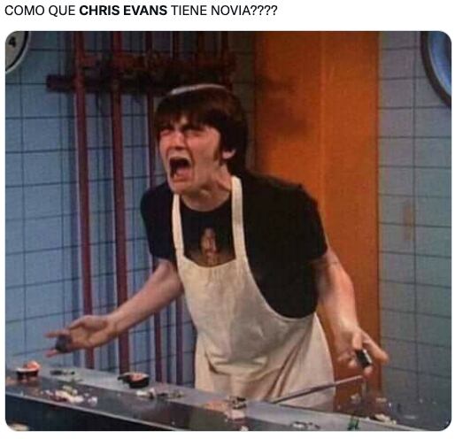 Memes de Chris Evans y su nueva novia