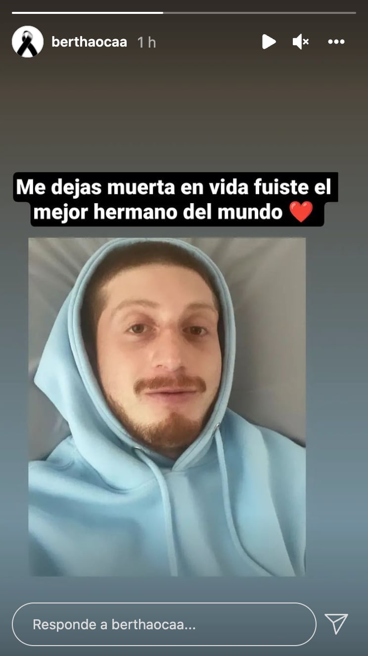Mensaje de la familia de Octavio Ocaña