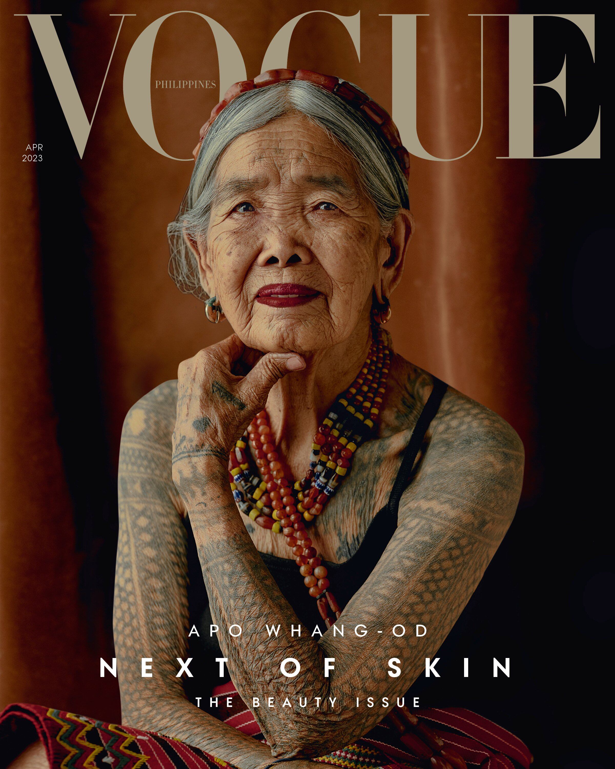 Apo Whang-Od se convierte en portada de Vogue.