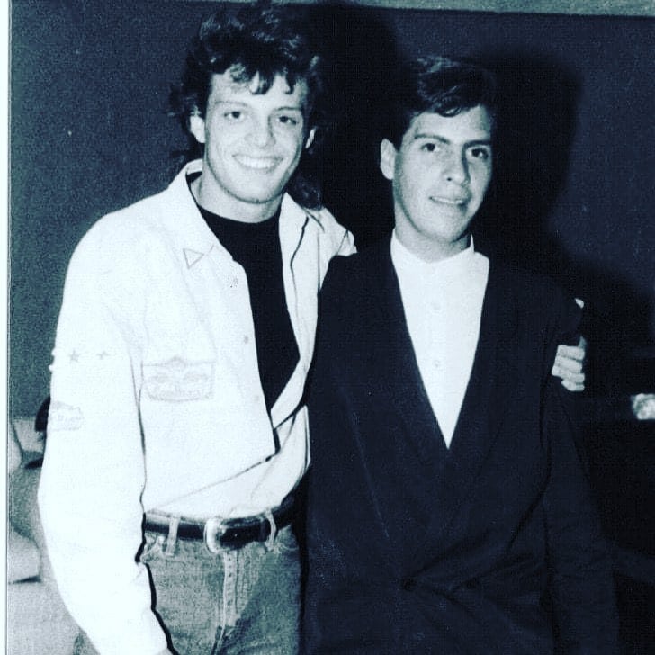 Luis Miguel y Víctor Hugo Sánchez.