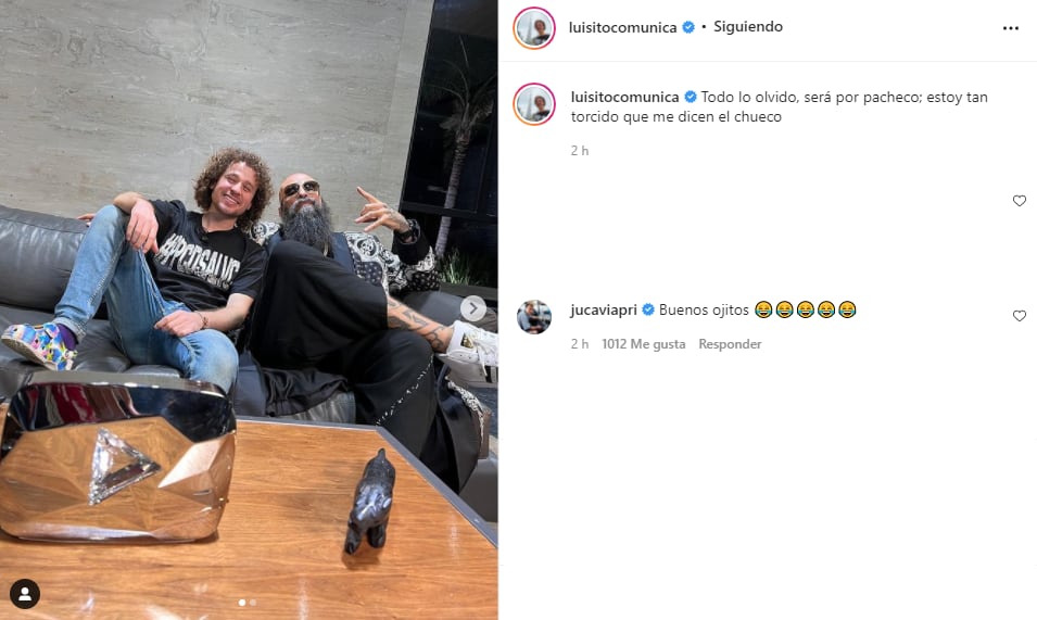 Luisito Comunica visita a Babo.