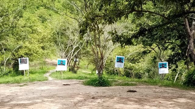 Campamento de adiestramiento de un cartel del narcotráfico