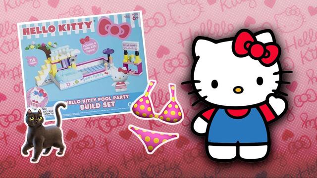 Set Hello Kitty a la alberca