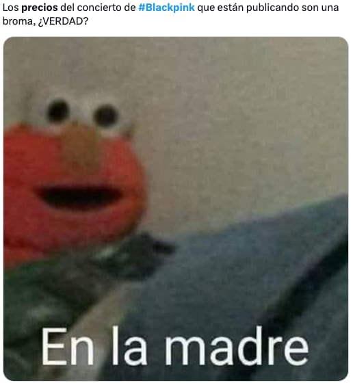Memes se burlan del supuesto precio de los boletos de Blackpink