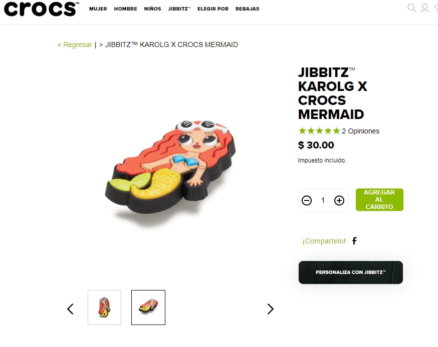 Crocs de Karol G