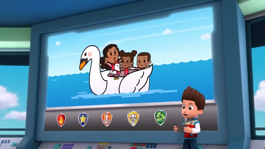 Paw Patrol por Día del Pato Donald