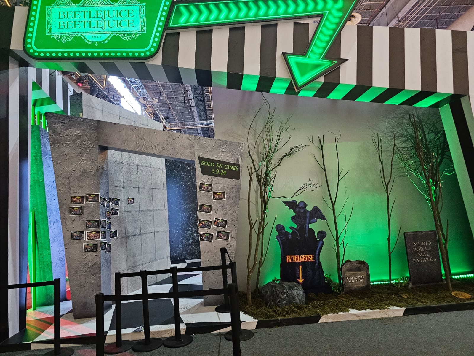 Beetlejuice en la CCXP 2024 México