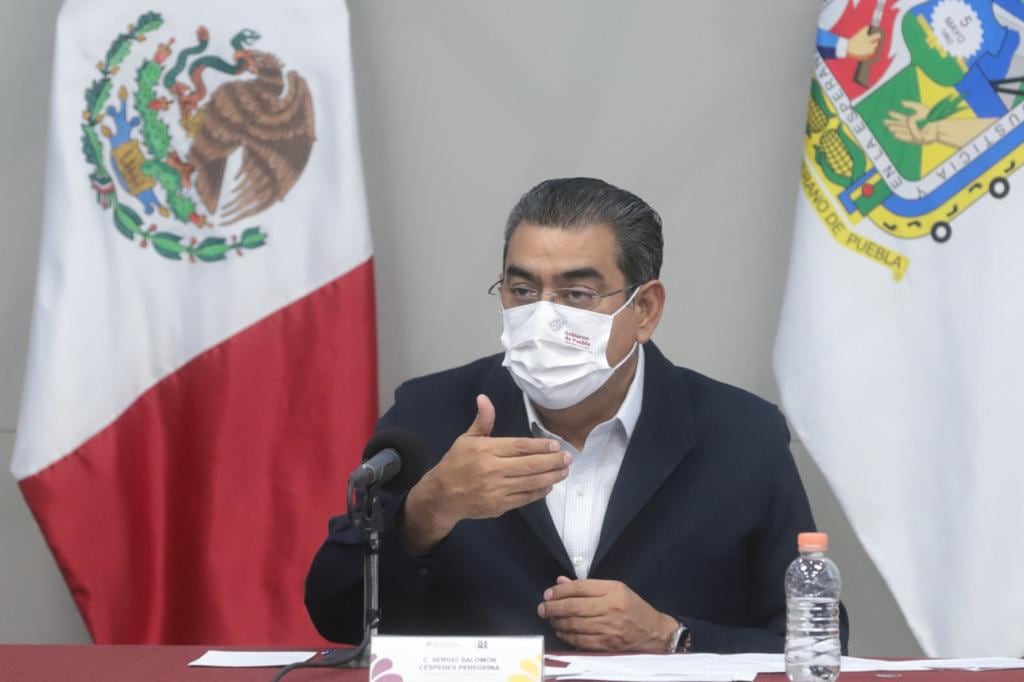 Sergio Salomón Céspedes celebra la visita que AMLO realizará a Puebla