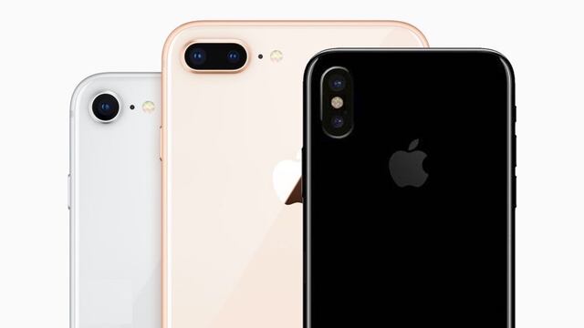 iPhone 8, 8 Plus y X.