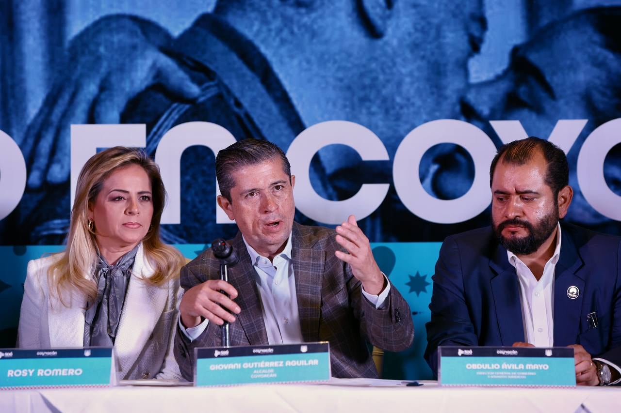 Giovani Gutiérrez Aguilar, alcalde de Coyoacán