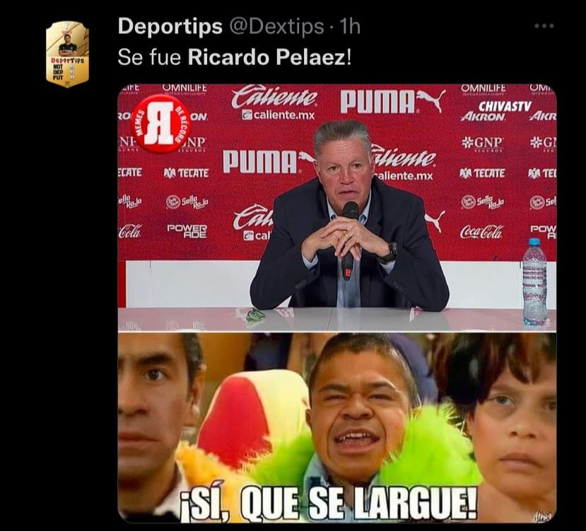 Memes Ricardo Peláez.