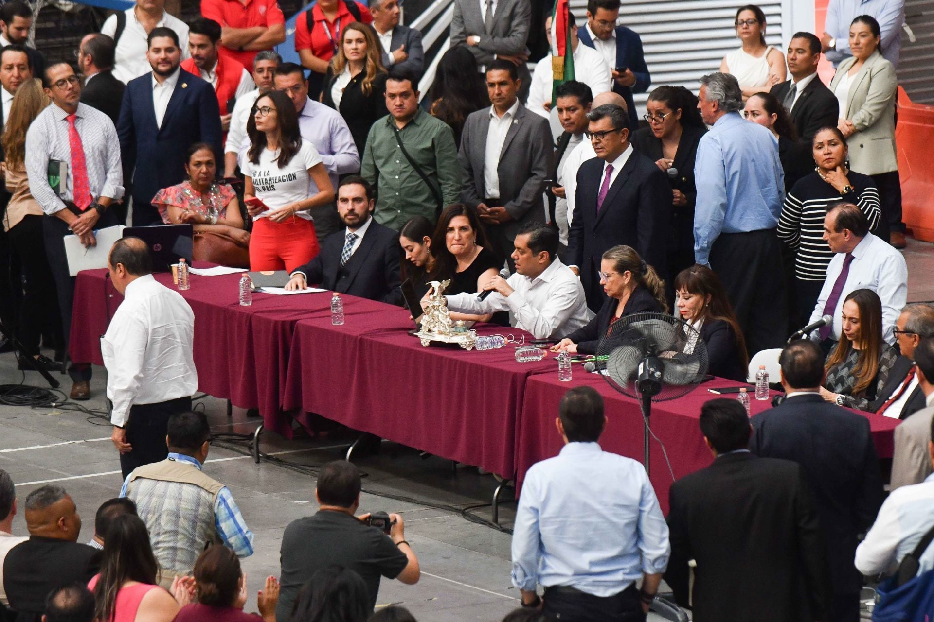¿Qué pasa en la Cámara de Diputados hoy 3 de septiembre? Reanudad sesión en Deportivo Magdalena Mixhuca tras receso de 30 minutos; trabajadores del Poder Judicial arman bloqueo contra la reforma y más