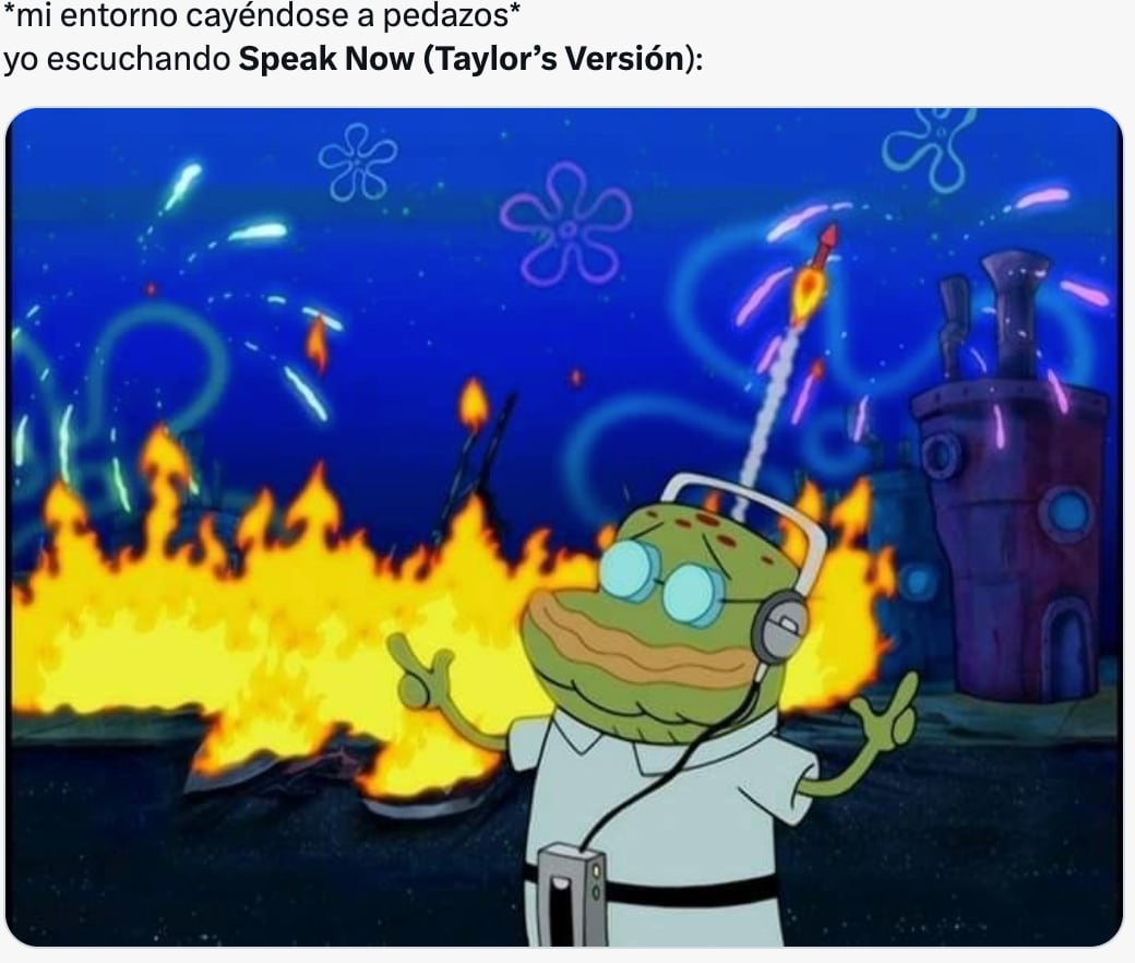 Taylor Swift lanza Speak Now (Taylor's Version) y los fans celebran con memes