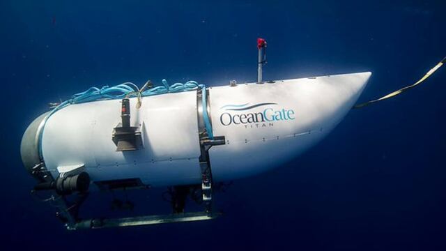 Titán, submarino desaparecido en expedición del Titanic