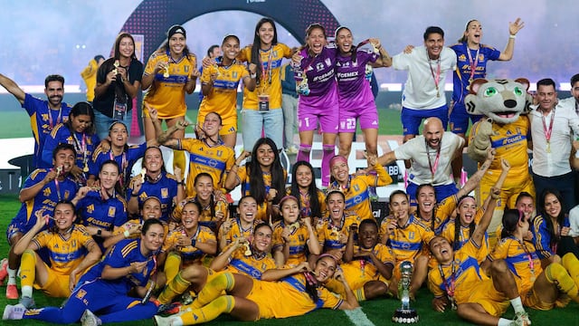 Tigres, campeona de la Liga MX Femenil.